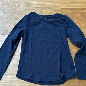 Wonder Nation Dark Blue Long Sleeve Tee